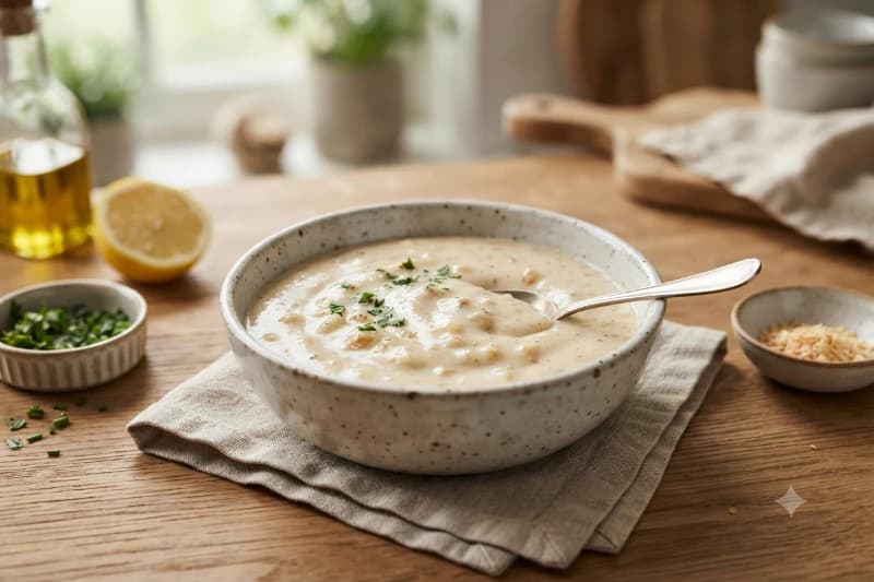Molho Cremoso de Cebola