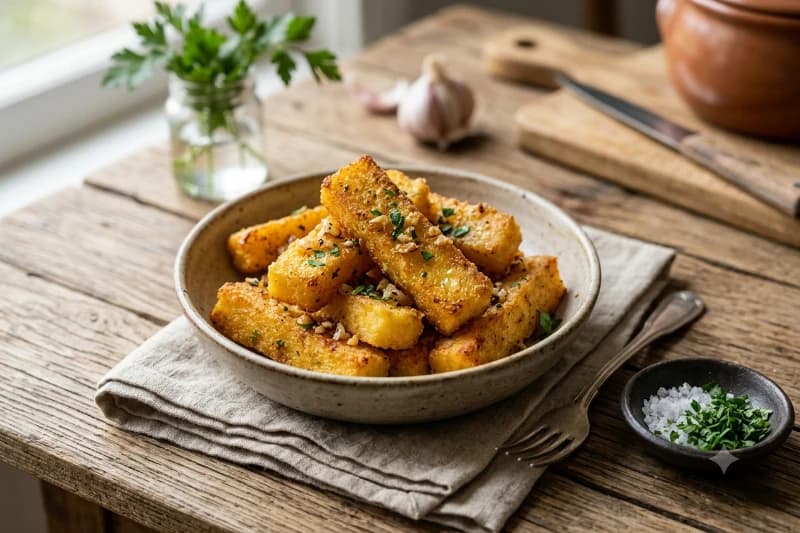 Polenta Frita Crocante