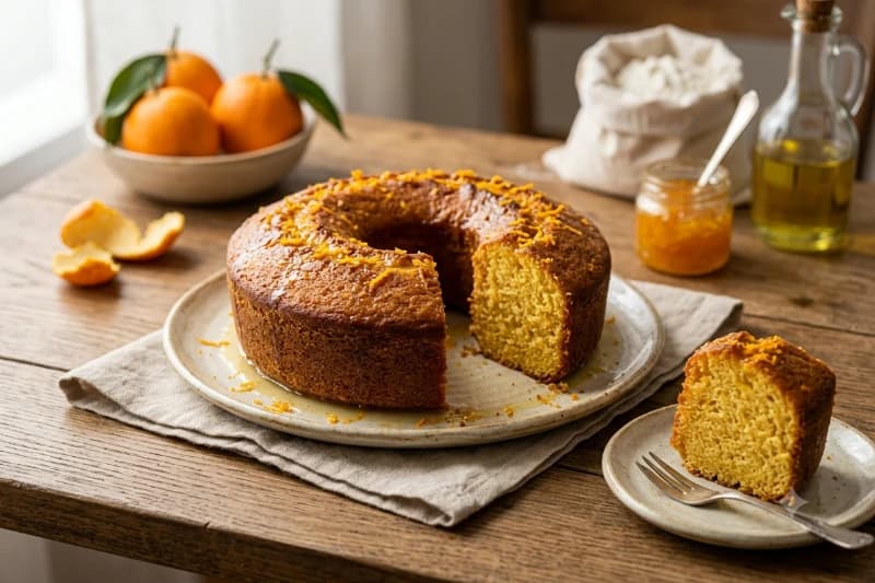 Bolo Rápido de Laranja Fofinho