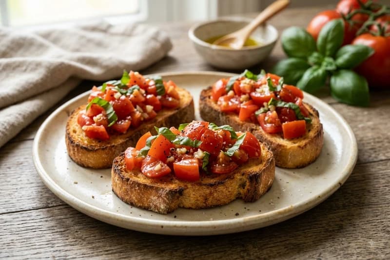 Bruschetta Tradicional Italiana