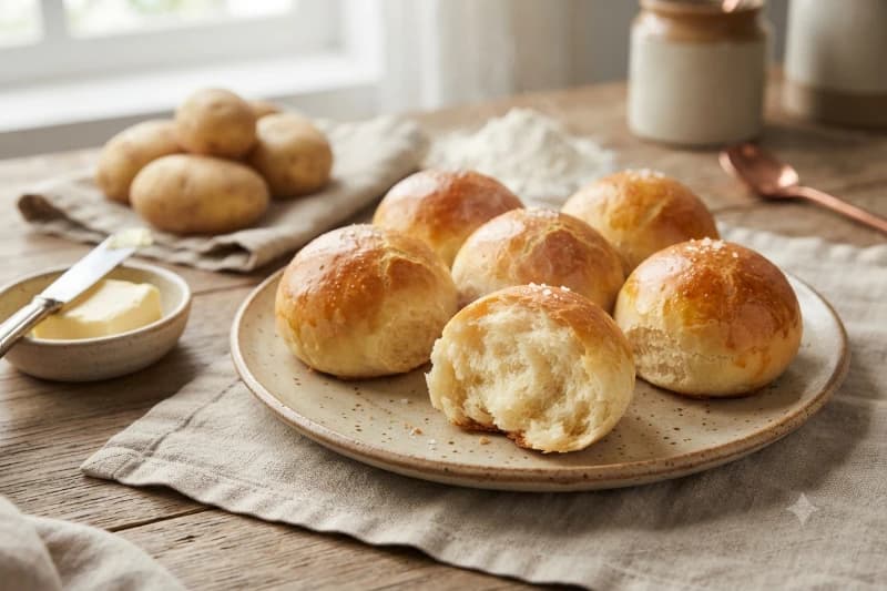 Pãezinhos de Batata Caseiros