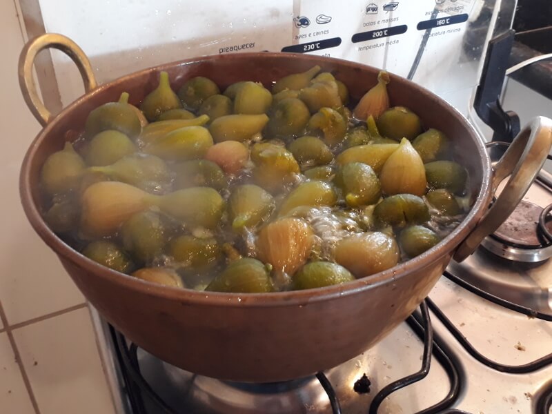 Receita de Doce de figo em calda