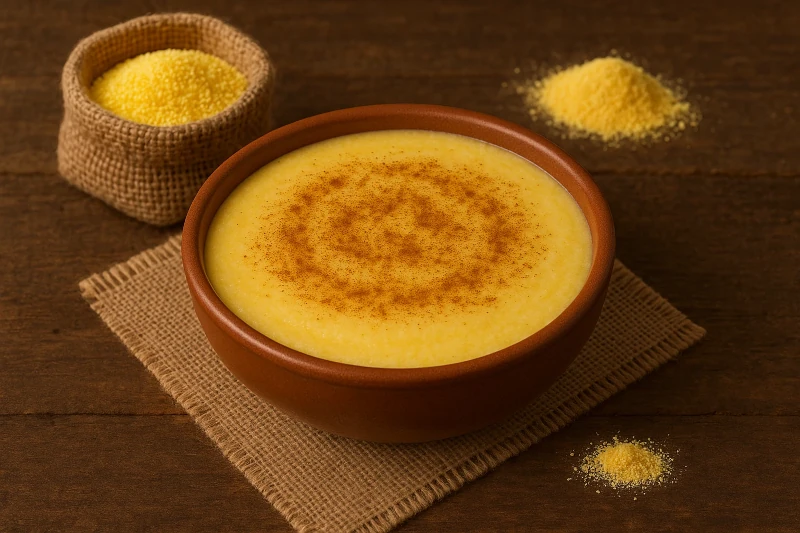 Receita de Curau de Fubá