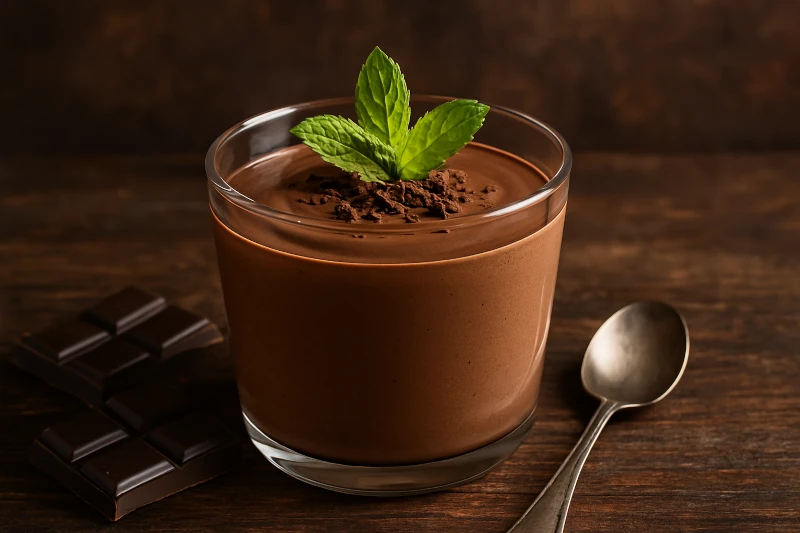 Receita de Mousse de chocolate